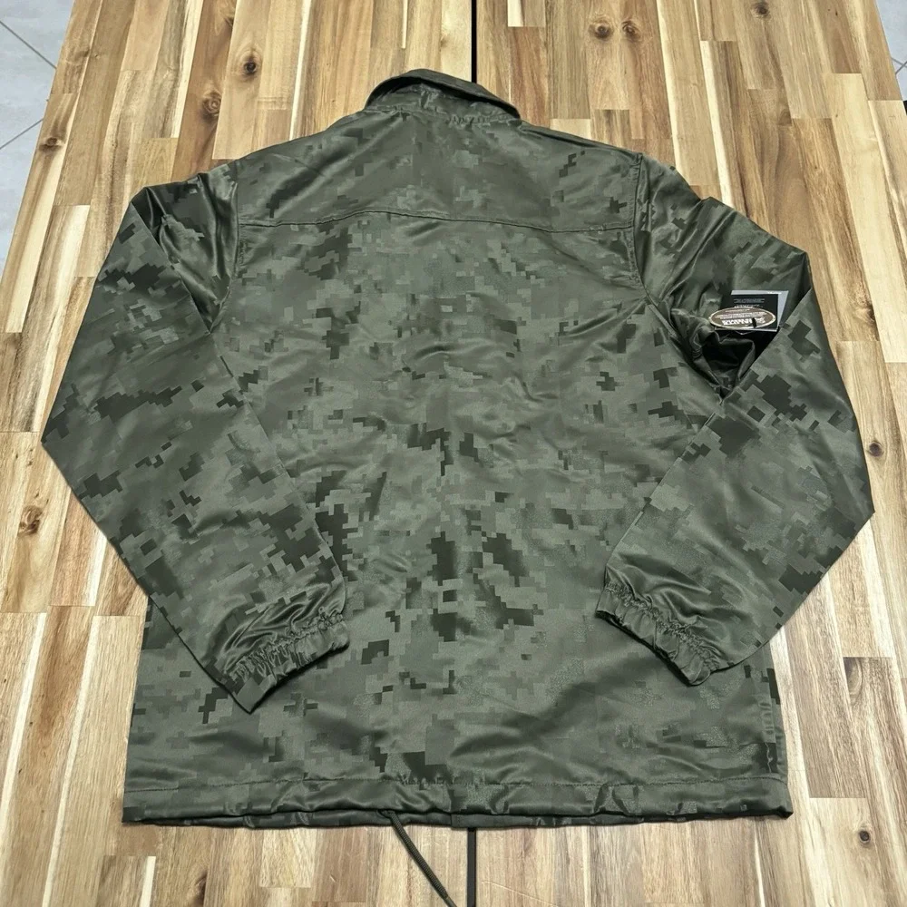 Minnesota Vikings Jacket Mens M Green Camo Nike Salute To Service Bomber NWT